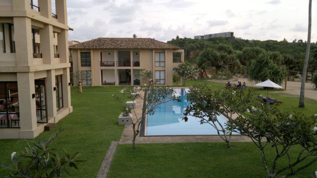 Blick von unserem Balkon  Hotel Mandara Resort