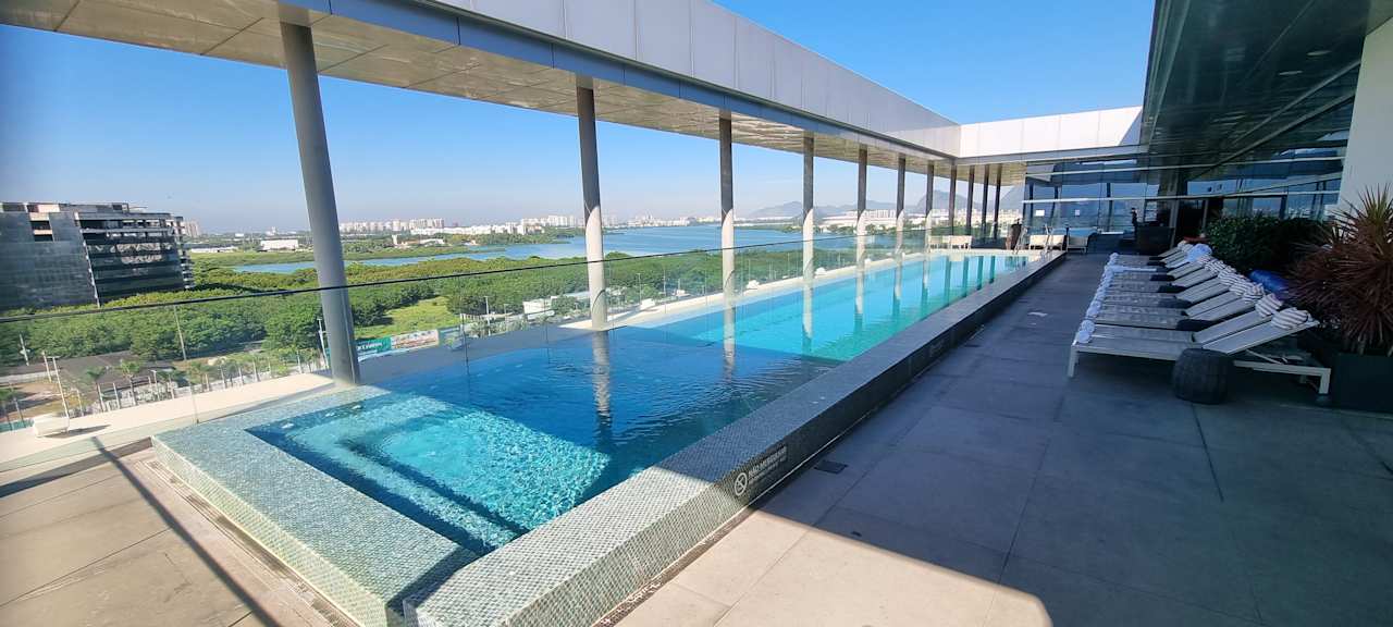 Pool Hilton Hotel Barra Rio de Janeiro