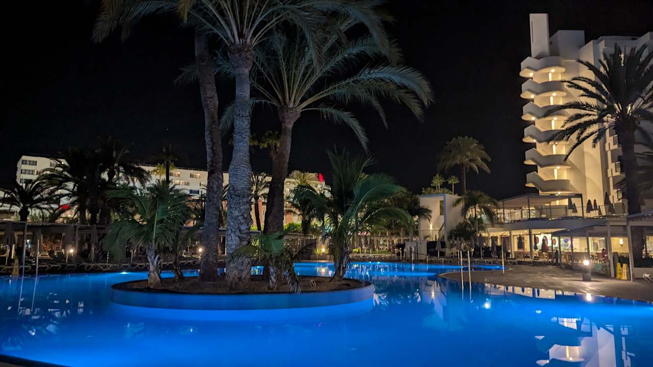Ausblick Hotel Riu Papayas