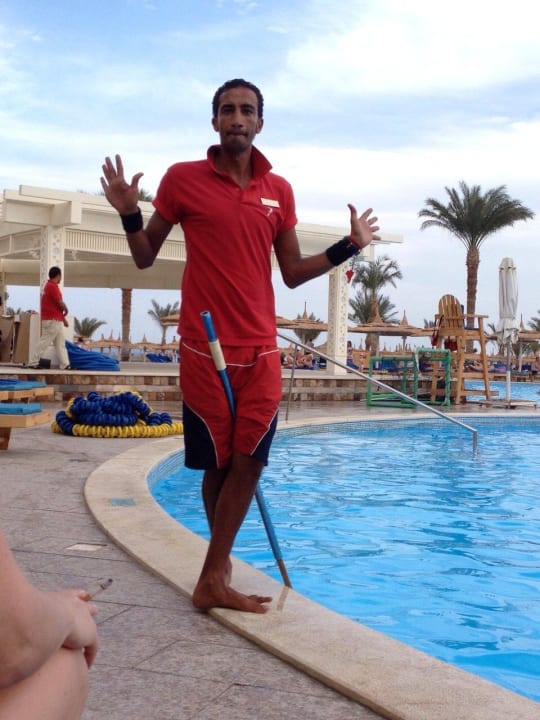 Ahmed, best Life Guard Beach Albatros Resort
