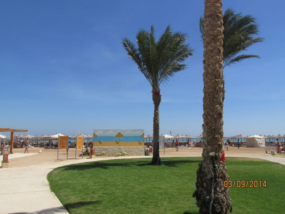Weg zum Strand Stella Beach Resort & Spa Makadi Bay