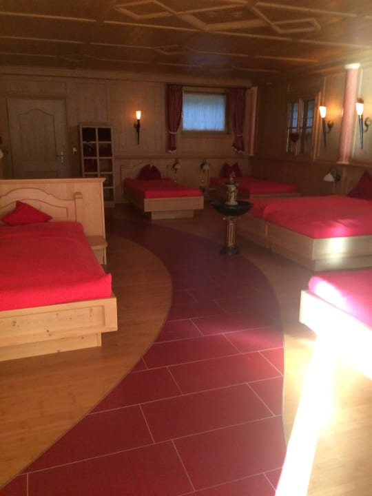 Ruheraum mit Wasserbetten Hotel Bergruh