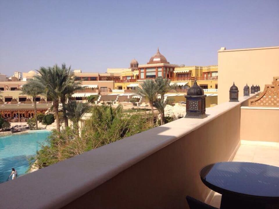 Blick vom Balkon  Makadi Spa - Adults only
