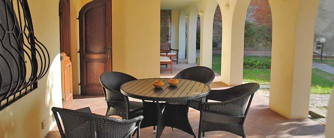 Porticato Giardino Hotel Locanda San Giacomo