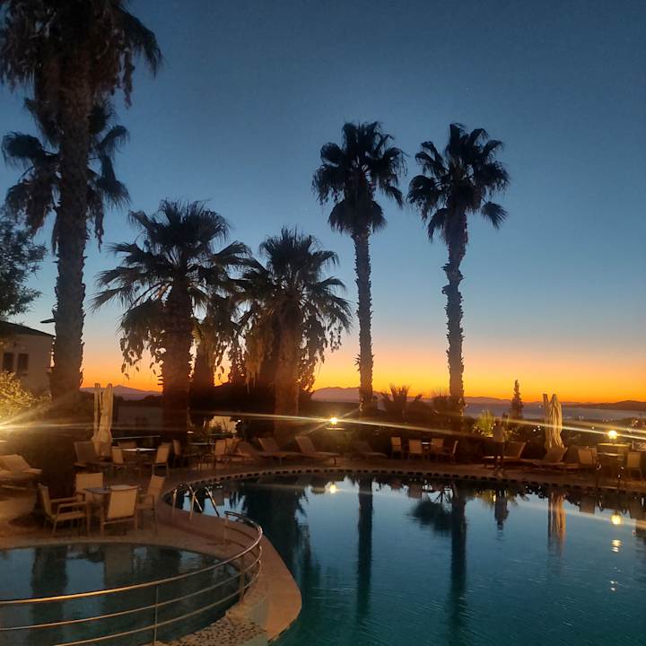 Außenansicht Hotel Geranion Village