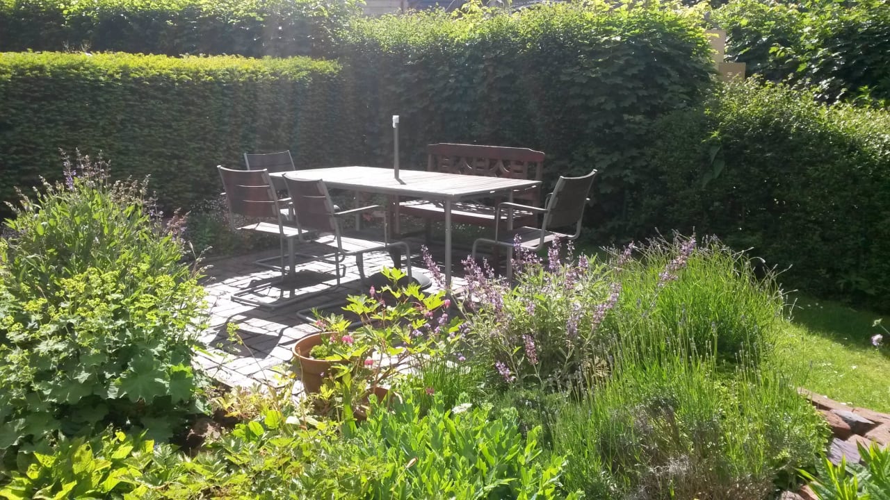 Terrasse Ferienhaus Oma Elskes Huus