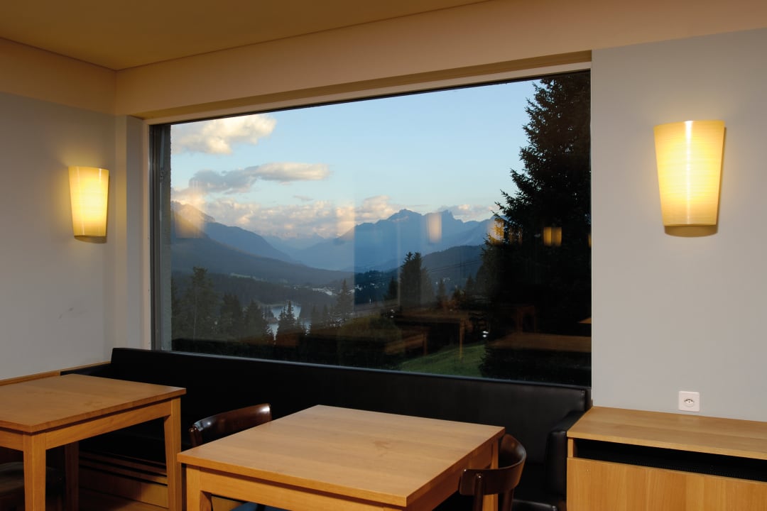 Ausblick Jugendherberge Valbella