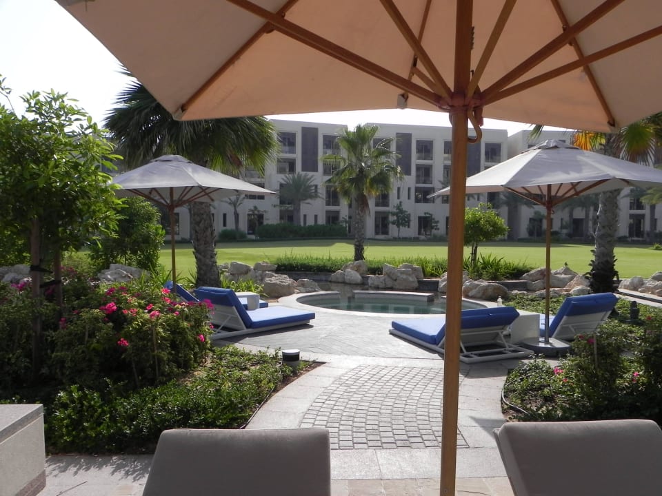 View of some of the garden area Park Hyatt Abu Dhabi Hotel and Villas