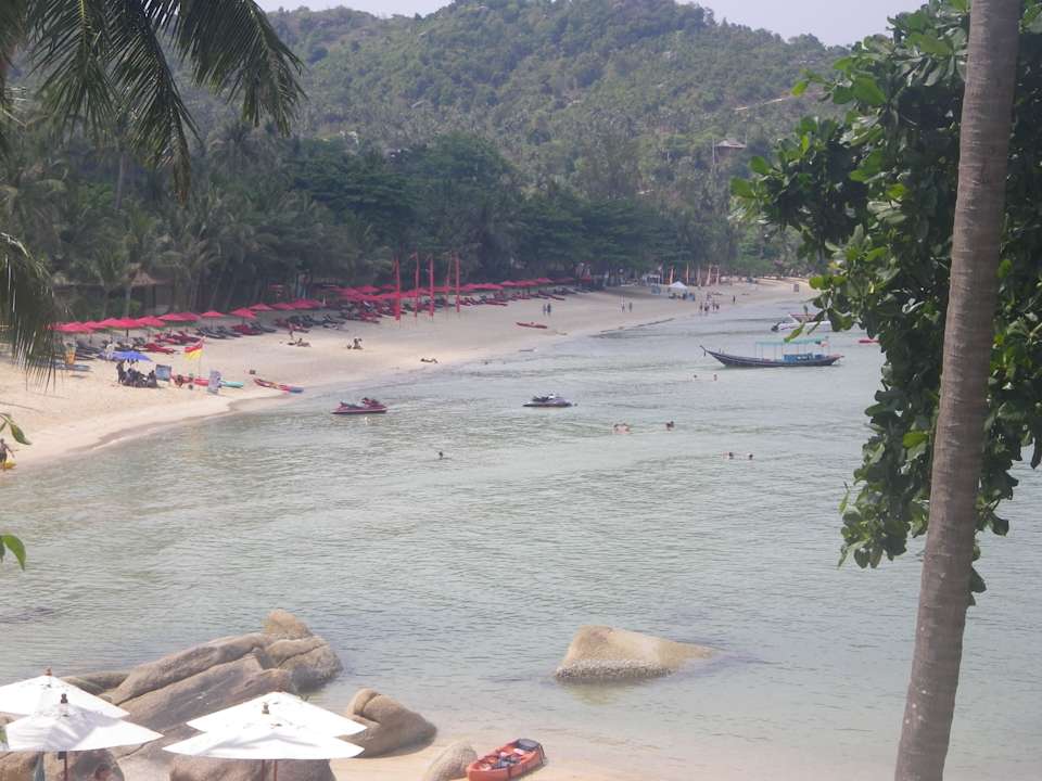 Ausblick vom Frühstück Panviman Resort Koh Phangan