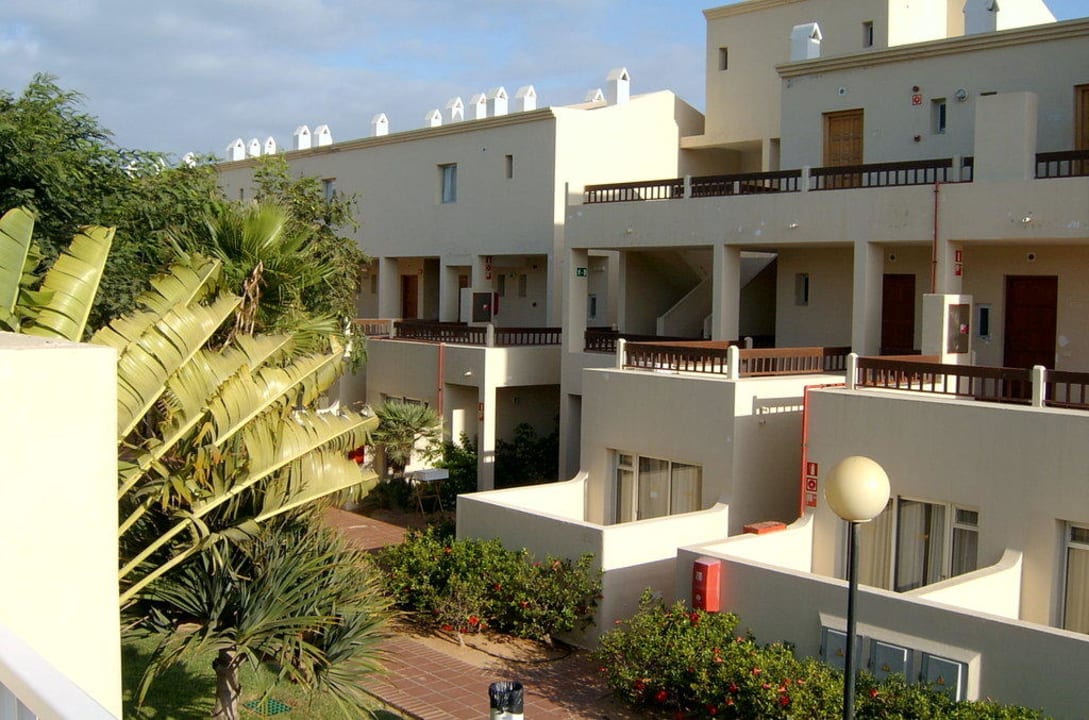 Blick von der Terrasse Hotel Riu Oliva Beach Resort