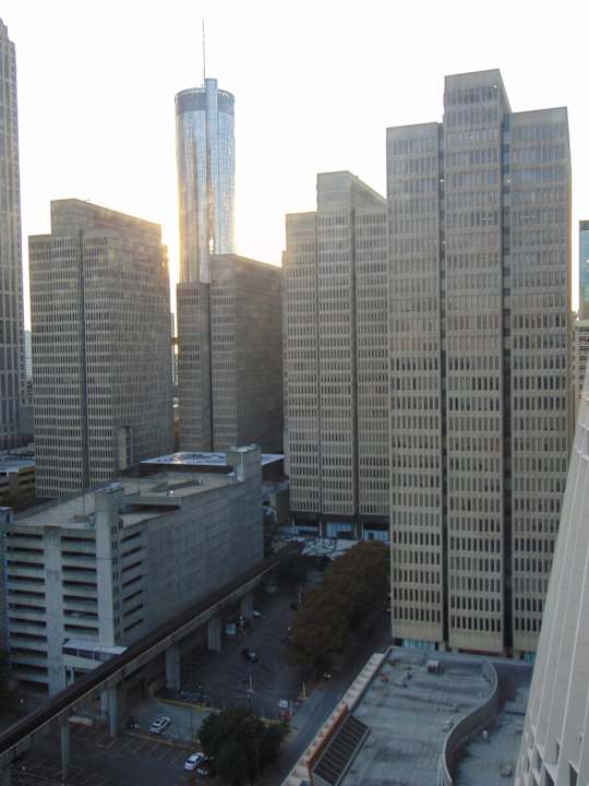 Ausblick Hotel Hilton Atlanta