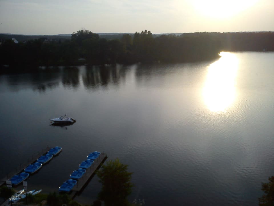 Blick aus dem Fenster Hotel Woiński Spa