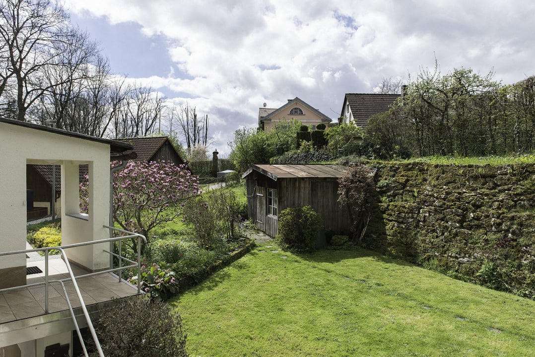 Gartenanlage Apartment-Haus Gundelfinger