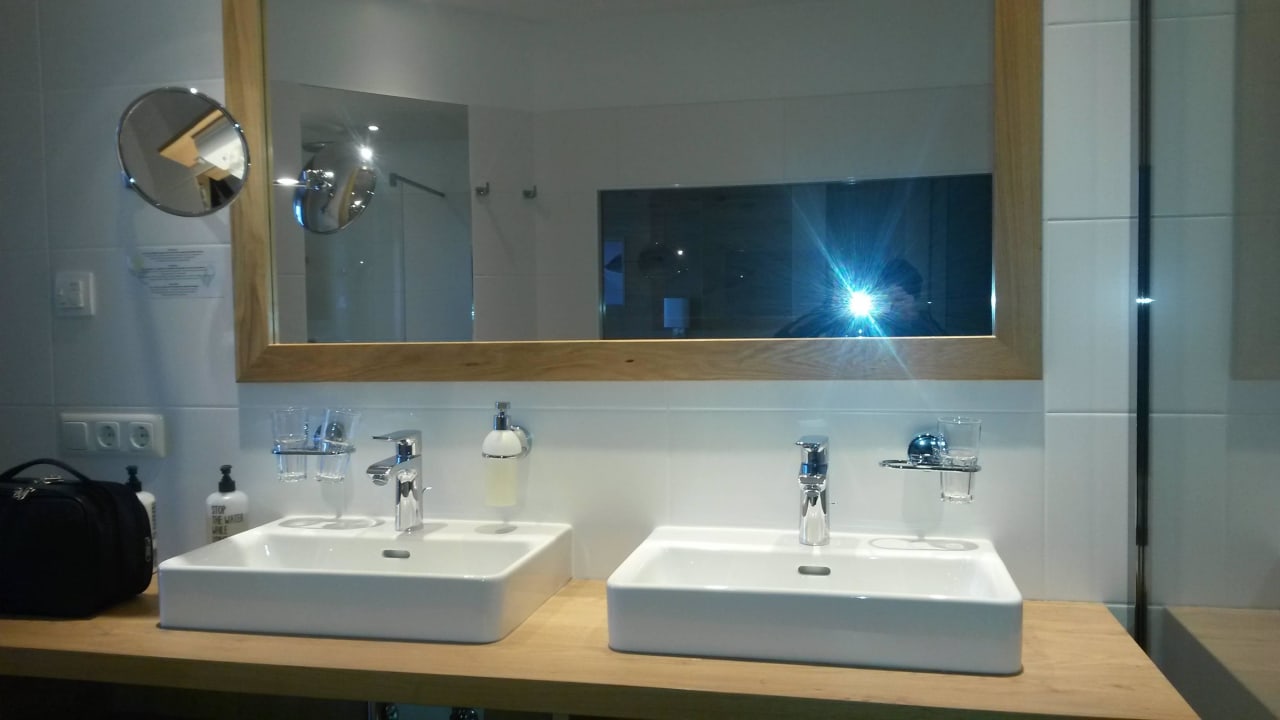 Badezimmer Familienhotel Hinteregger