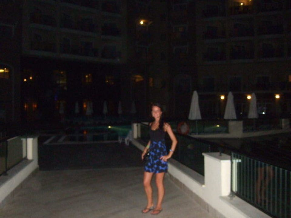 Pool bei nacht  Side Mare Resort & Spa