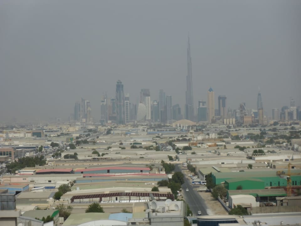 Ausblick vom Pool Citymax Hotel Al Barsha