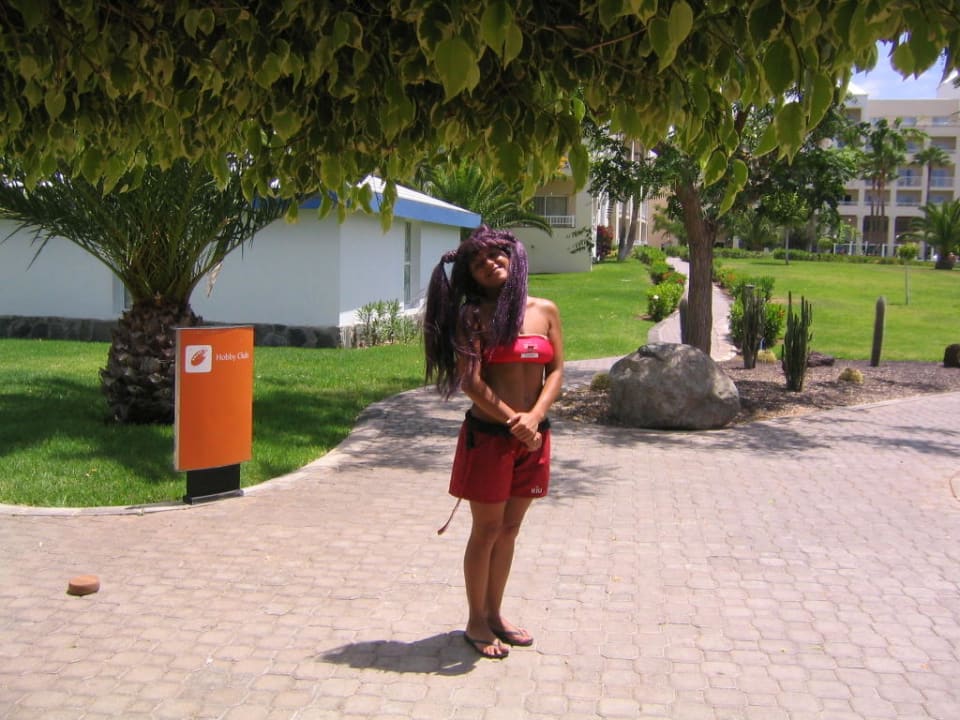 Im Garten des Hotels Hotel Riu Gran Canaria