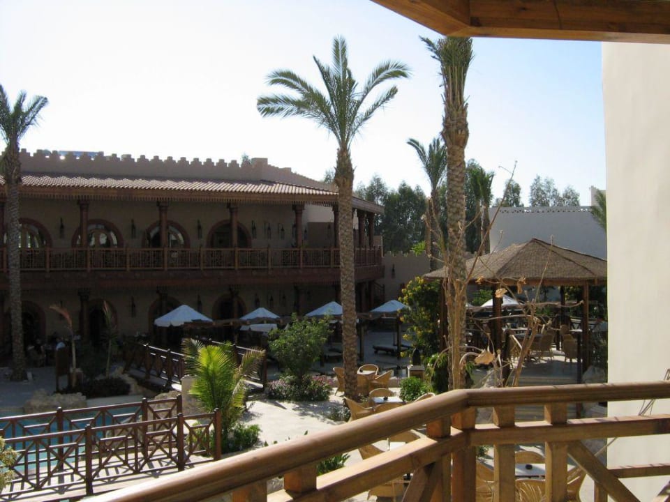 Blick aus unserem Zimmer Ghazala Gardens