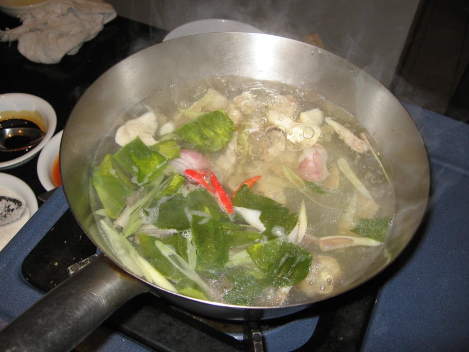 Clear Vegetable Soup with Prawns Dinso Resort & Villas Ko Chang, Vignette Collection by IHG