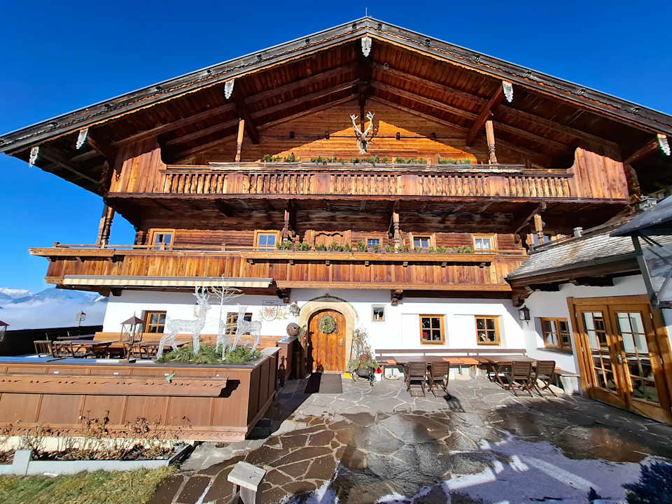 Außenansicht Alpengasthof Rossmoos