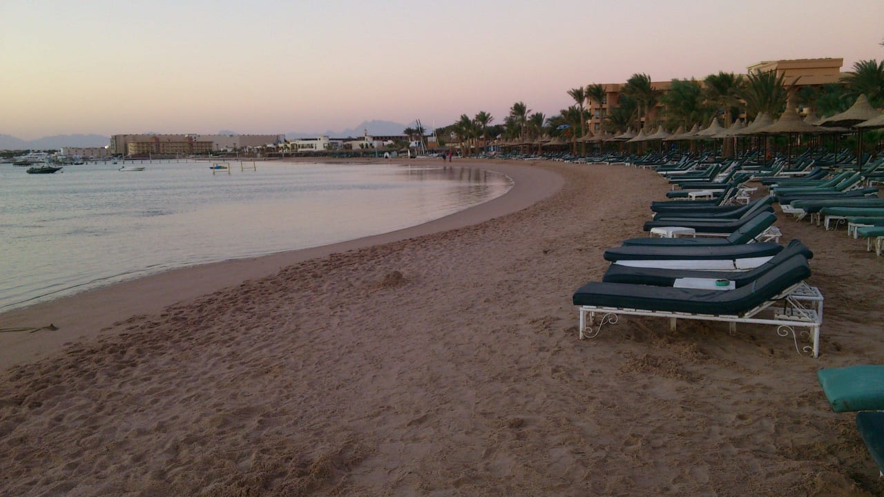 Strand morgens um 6-7 Uhr Giftun Azur Resort