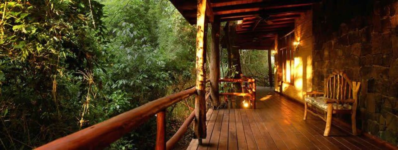 Vista La Aldea de la Selva Lodge