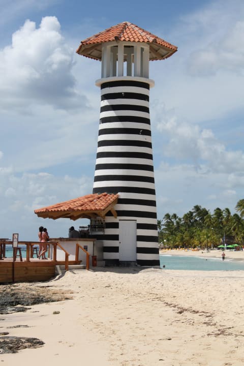 Leuchtturmbar am Strand Iberostar Selection Hacienda Dominicus