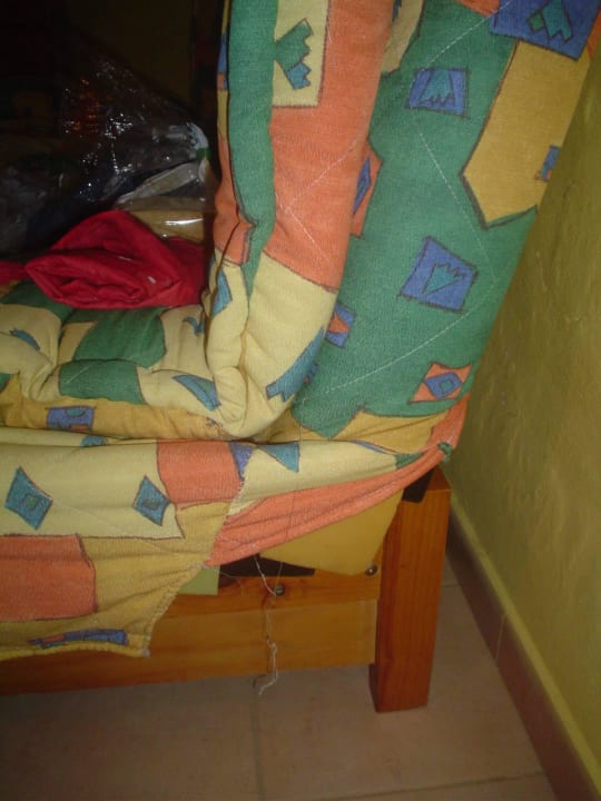 Schlafsofa Wohnbereich Bungalows Castillo Beach