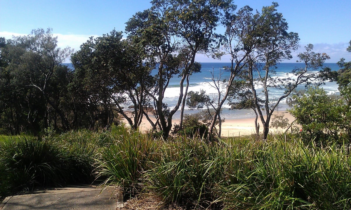 Strand von Port Macquarie Hostel Ozzie Pozzie Backpackers