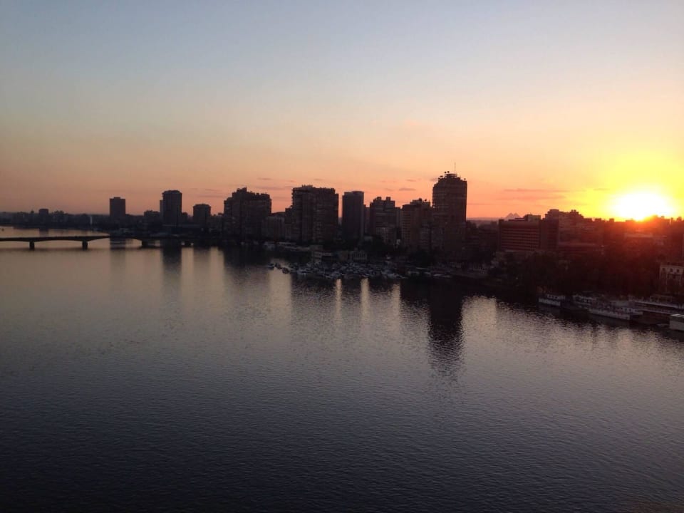 View from balcony Sofitel Cairo Nile El Gezirah