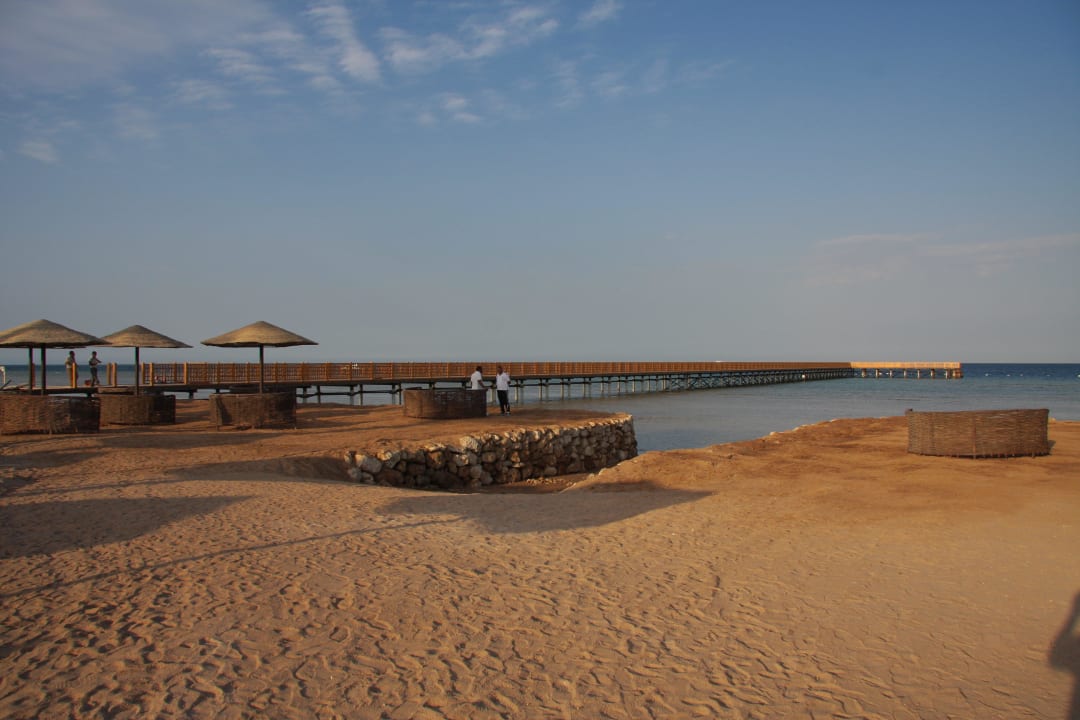 Der unfertige Steg Grand Makadi