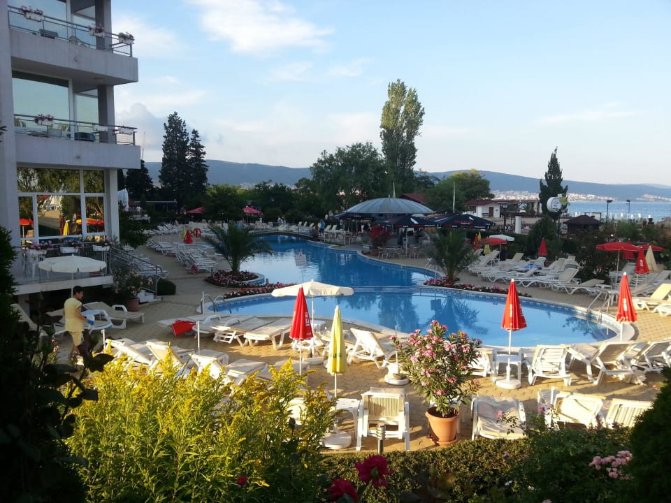 Blick auf den Pool Sentido Neptun Beach