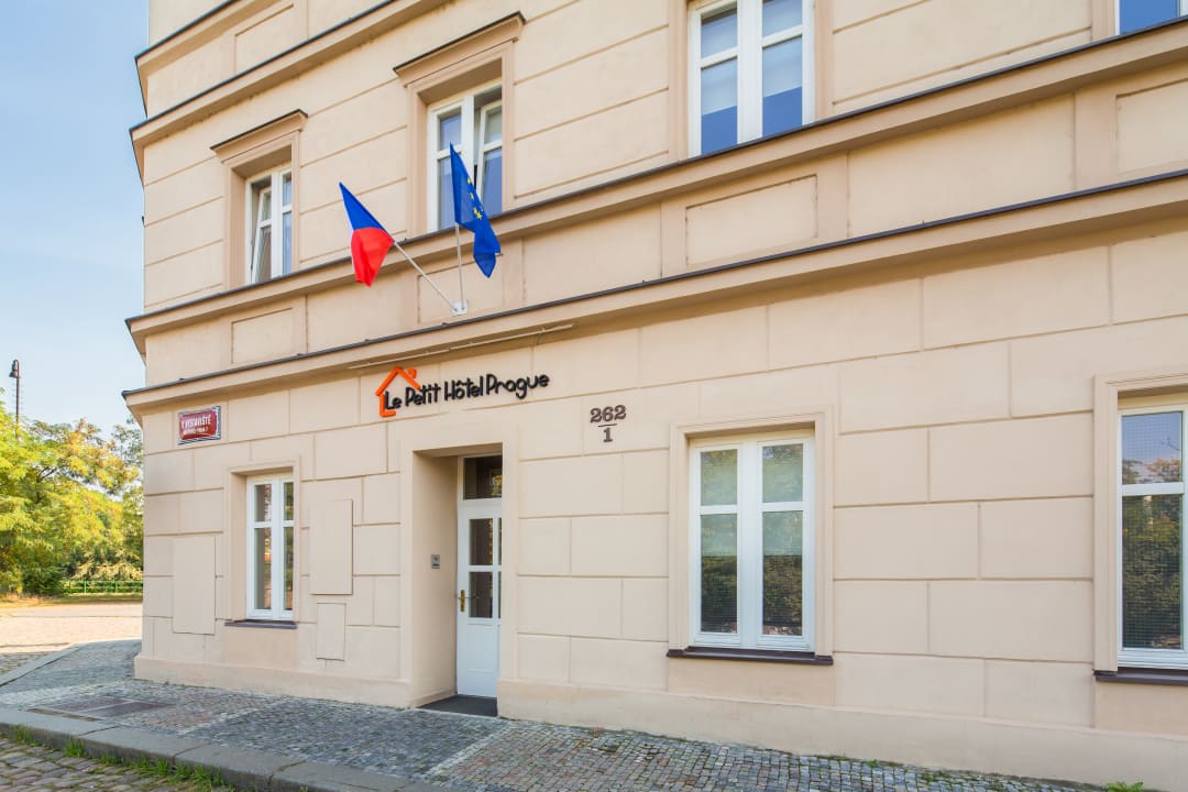 Außenansicht Le Petit Hotel Prague