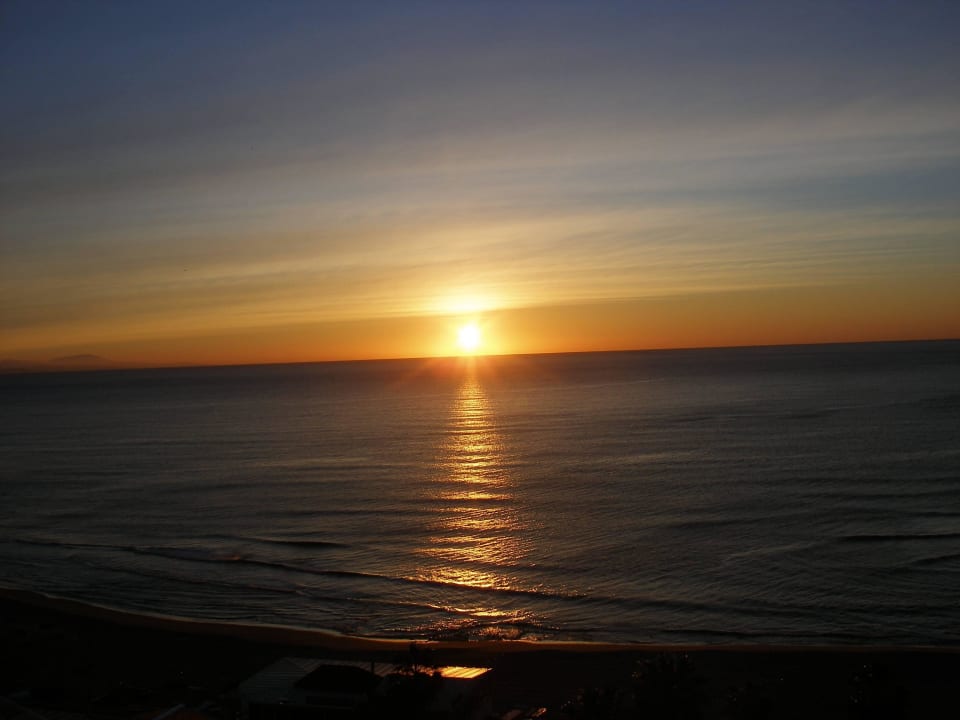 Sonnenaufgang Ansicht vom Balkon Hotel Riu Nautilus - Adults only