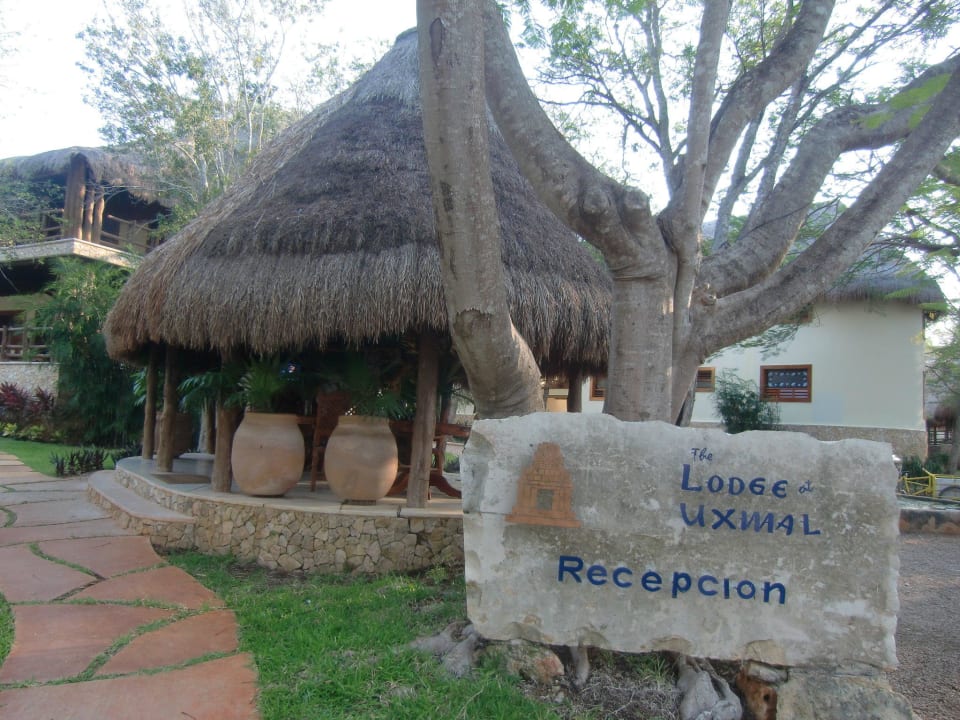 Mini-Reception Hotel The Lodge at Uxmal