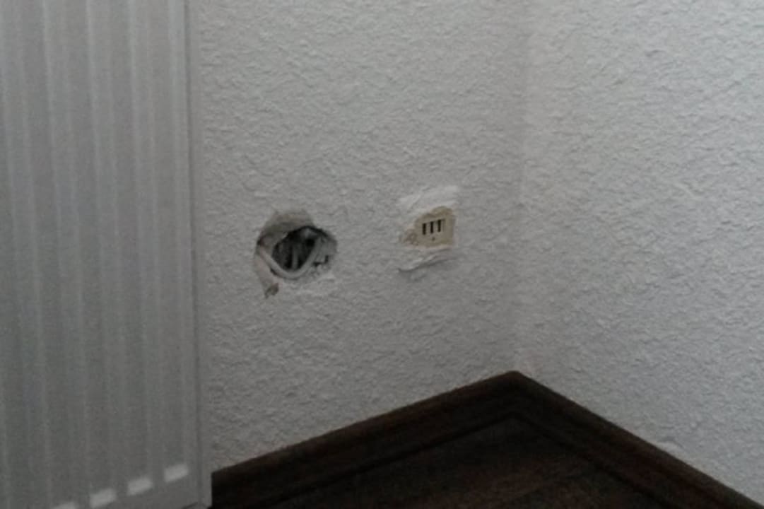 Elektro nicht so professionell ... Pension Frisia