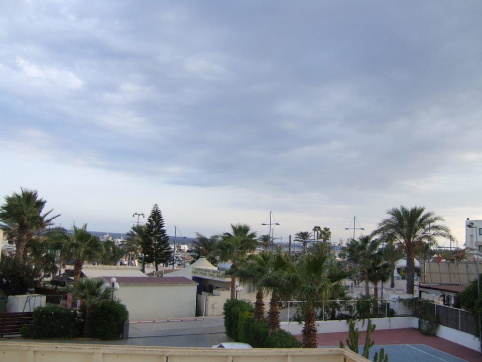 Ausblick vom Zimmer Okeanos Beach Boutique Hotel