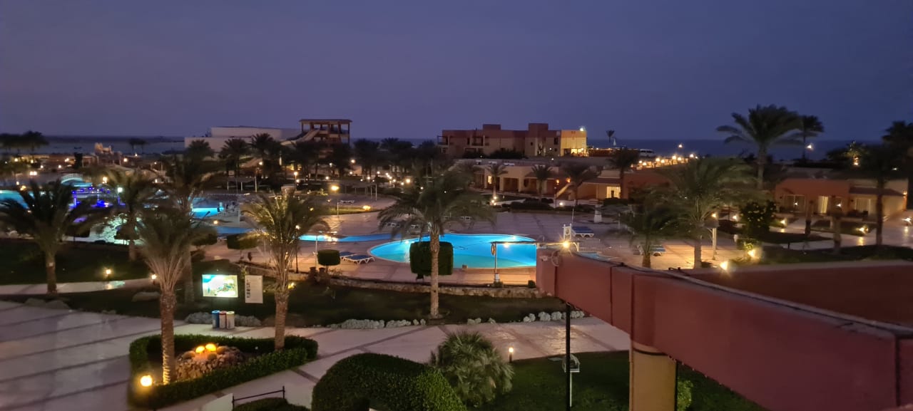 Ausblick Malikia Resort Abu Dabbab