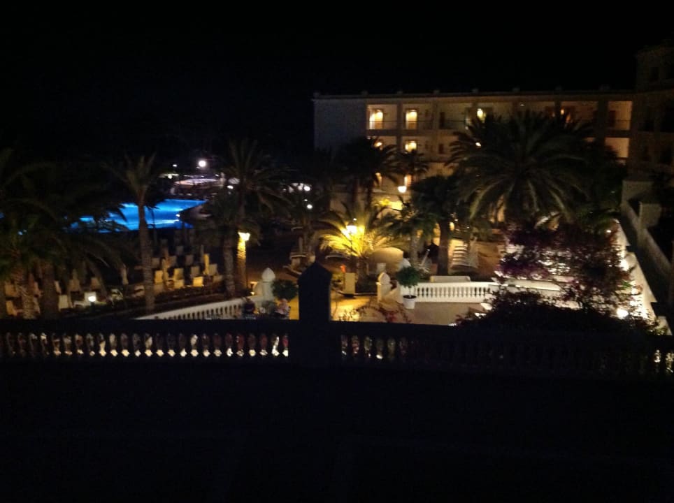 Bei Nacht von unserem Balkon Hotel Riu Palace Maspalomas Adults Only