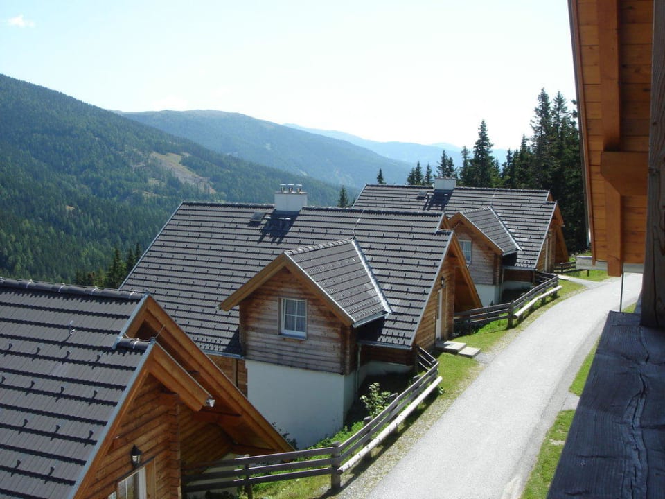 Blick vom Balkon  Ferienpark Landal Katschberg