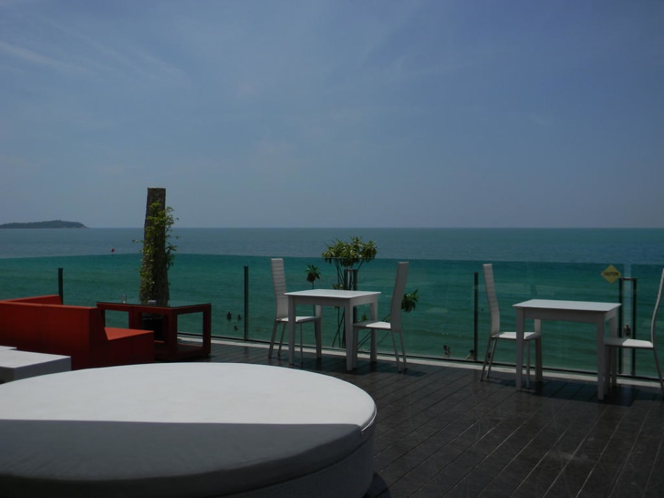 Ausblick von der oberen Bar Samui Resotel Beach Resort