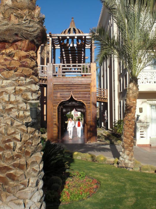 Nebeneingang Pickalbatros Palace Resort