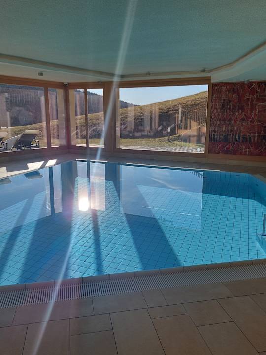 Pool derWaldfrieden naturparkhotel