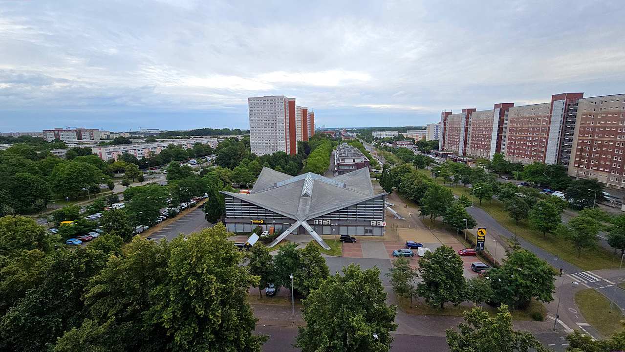 Ausblick Gästehaus Rostock Lütten Klein