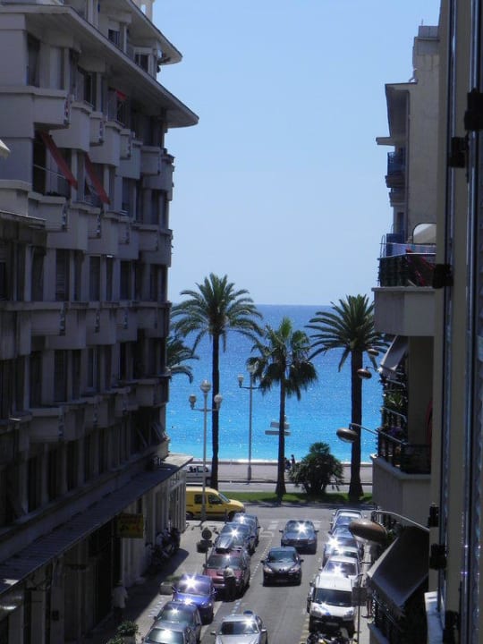 Ausblick Hotel La Villa Nice Promenade