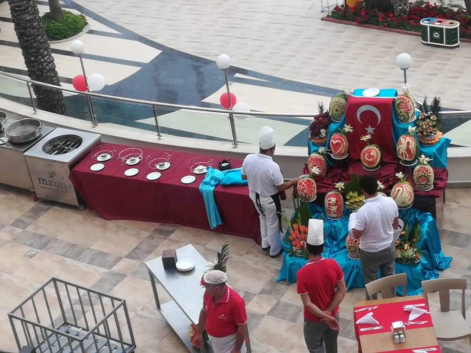 Vorbereitungen Saphir Resort & Spa