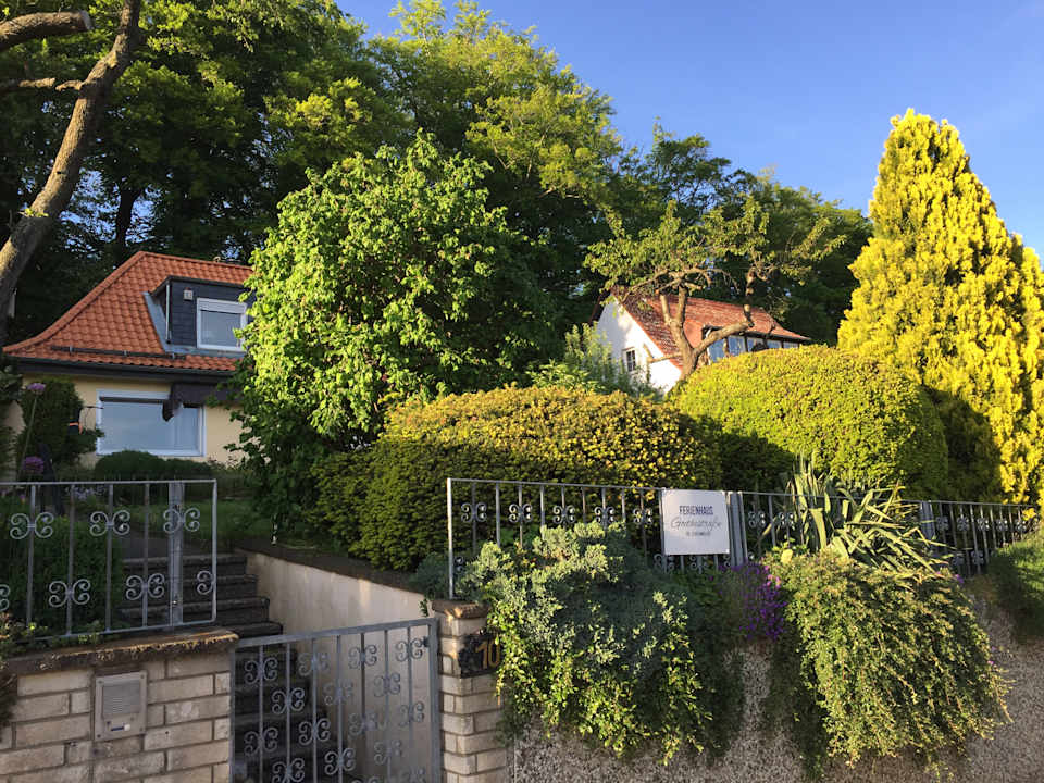 Gartenanlage Ferienhaus Goethestraße