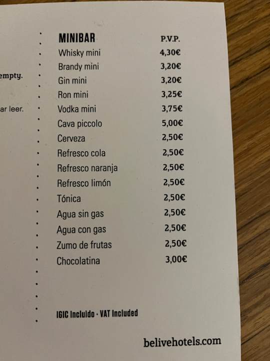 Zimmer Be Live Tenerife - Adults only