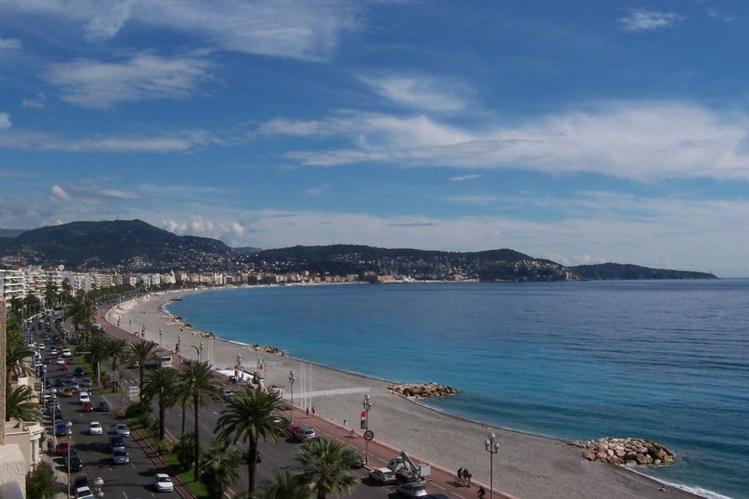 Blick vom Balkon Adagio Nice Promenade Des Anglais