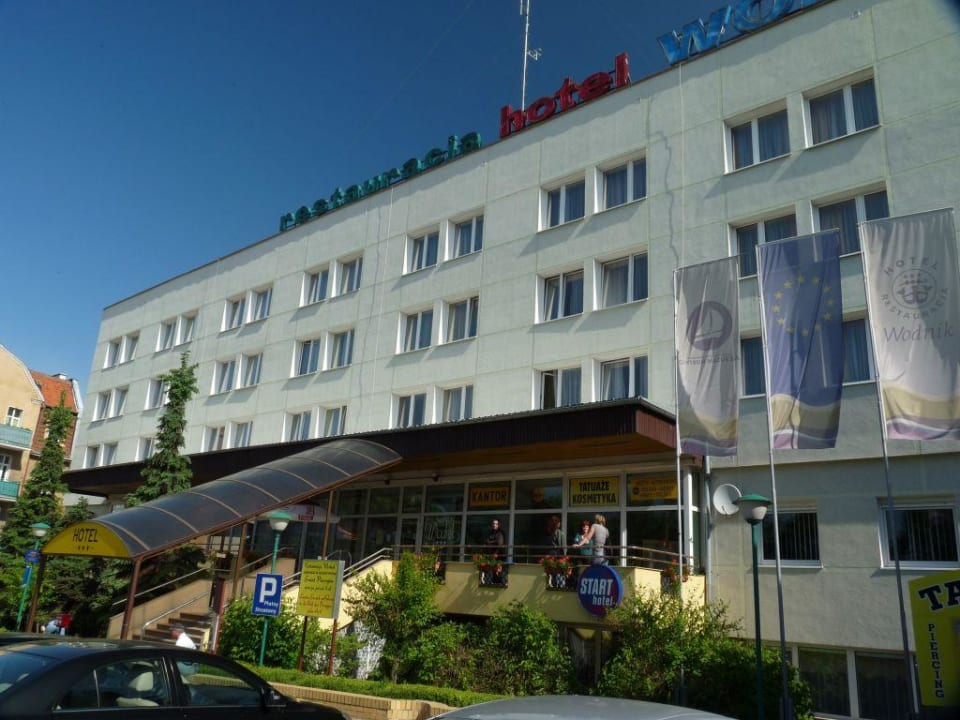 Vorderansicht Hotel Wodnik Land-gut-Hotel Wodnik